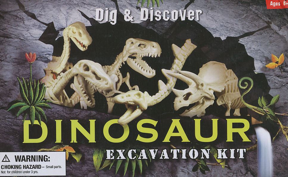dino dig site triceratops