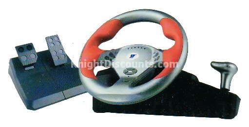 Gt racing king steering wheel driver