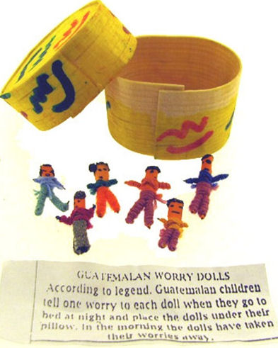12 Boxes of Tiny Guatemalan Worry Dolls