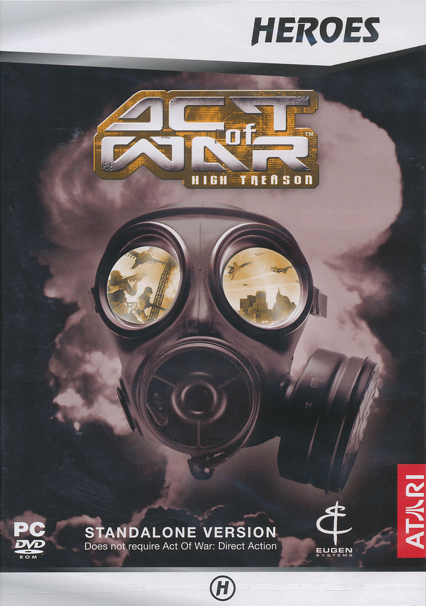 Act of War HIGH TREASON Combat Strategy PC Game NEW BOX 3546430119884 