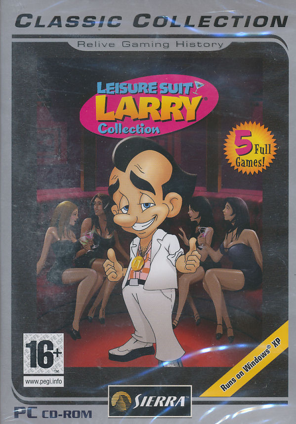   Suit Larry Collection 5X PC Games in Box New 020626724807