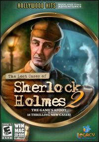 The Lost Cases of Sherlock Holmes 2 II Hidden Object Mystery Puzzle PC