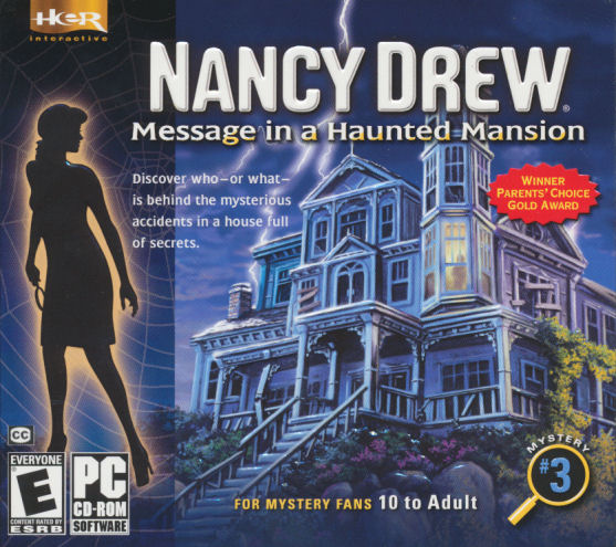 nancy drew #3 message in a haunted mansion clas