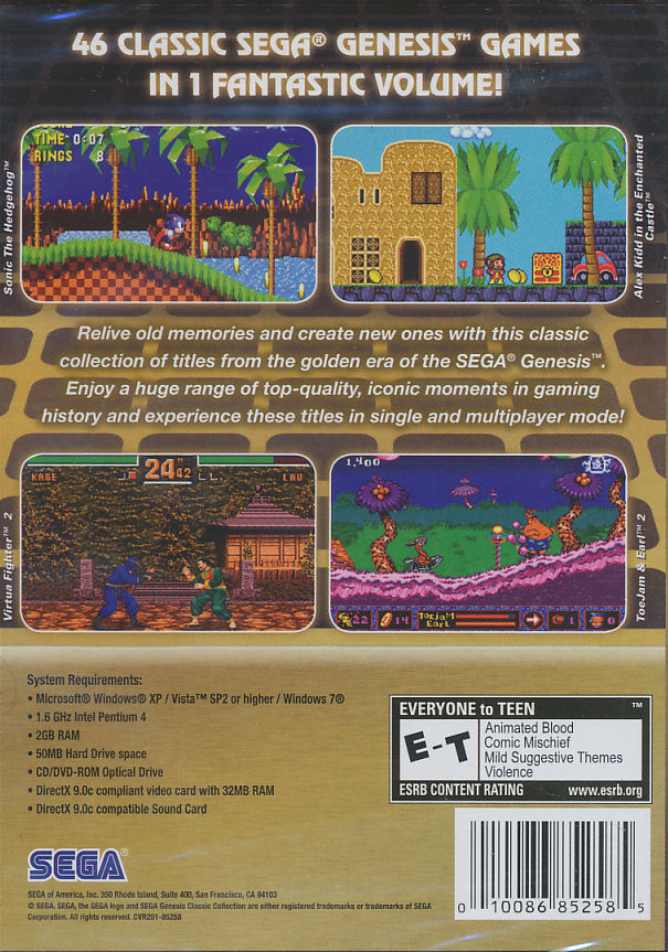 sega genesis classics game list download sega genesis classics game list download