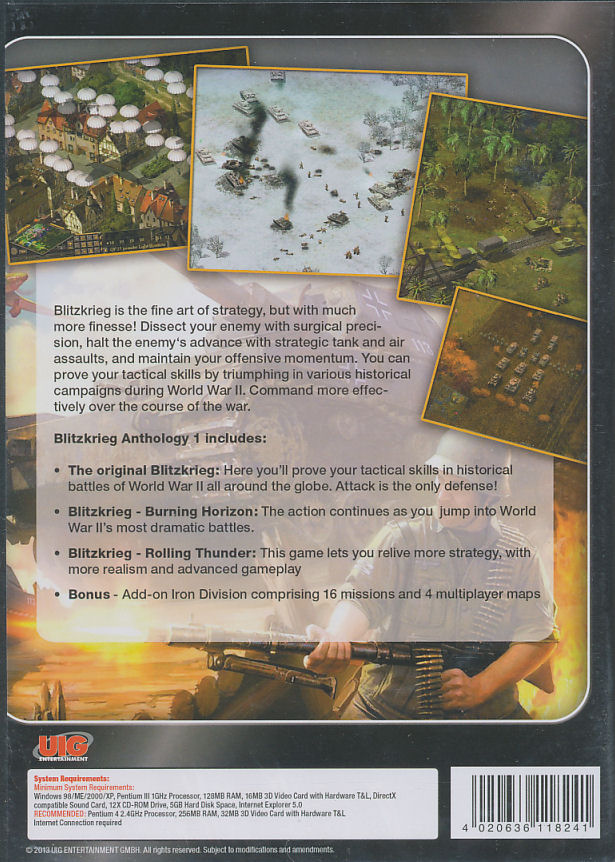 Blitzkrieg Anthology Maps