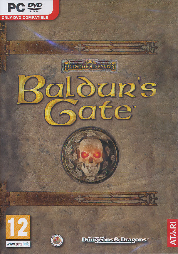 Baldur's Gate Original Forgotten Realms PC Game New Box 5026102005786