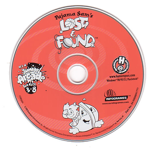 Pajama Sam's Lost Found Kids PC Mac Game Ages 3 8 New