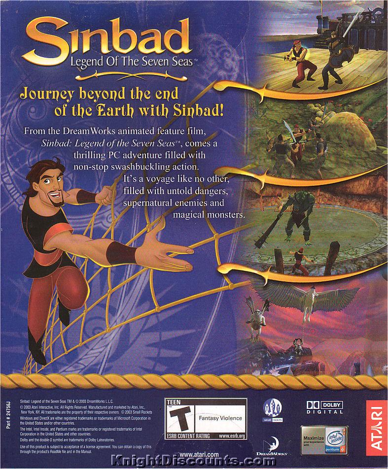Sinbad Video Game